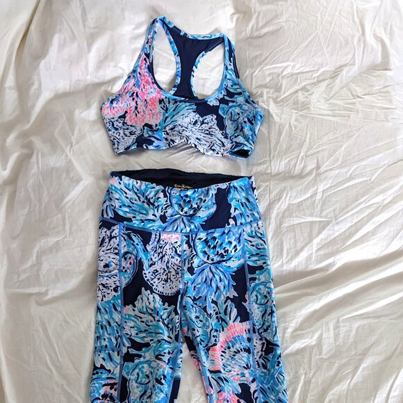 Luxletic Leggins and Bra Set - Picture 1 of 3